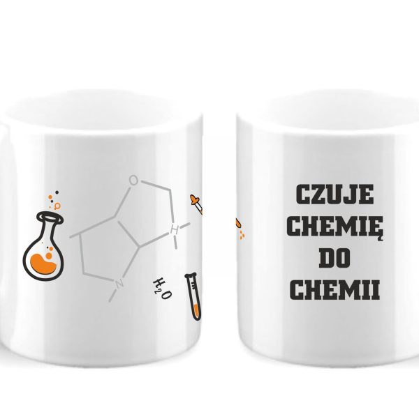 CzujÄ chemiÄ do chemii - kubek dla nauczyciela chemii